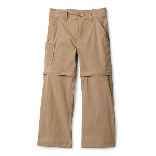 Amazon Essentials Boys' Water Repellent Regular Fit Active Hiking Outdoor Pants, Mushroom Brown, XX-Large